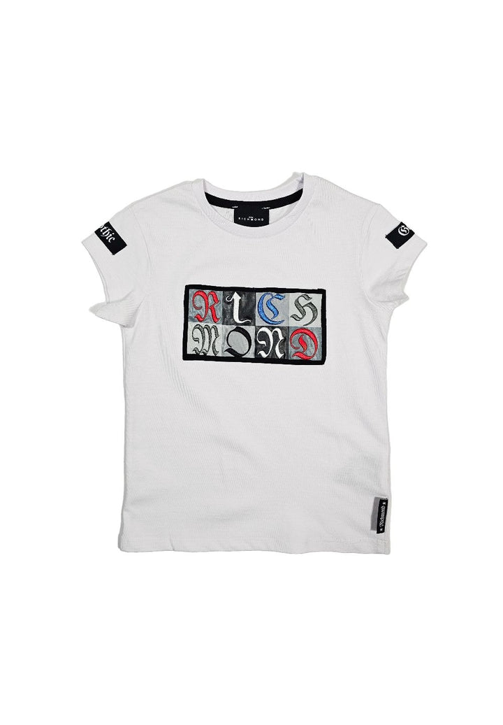 T-shirt bianca per bambino - Primamoda kids