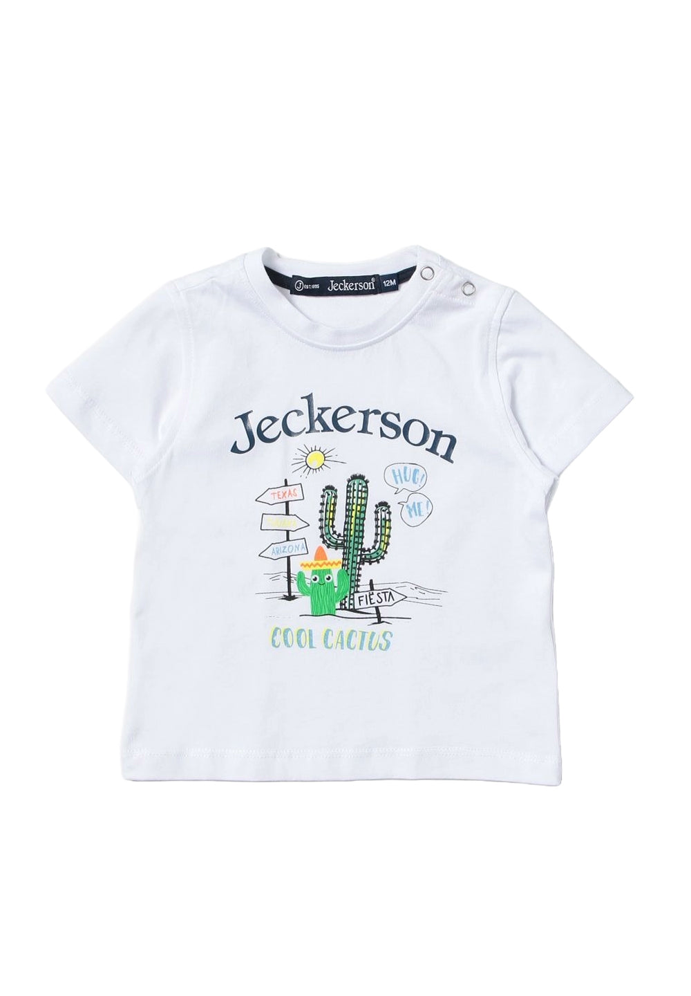 T-shirt bianco per bambino - Primamoda kids