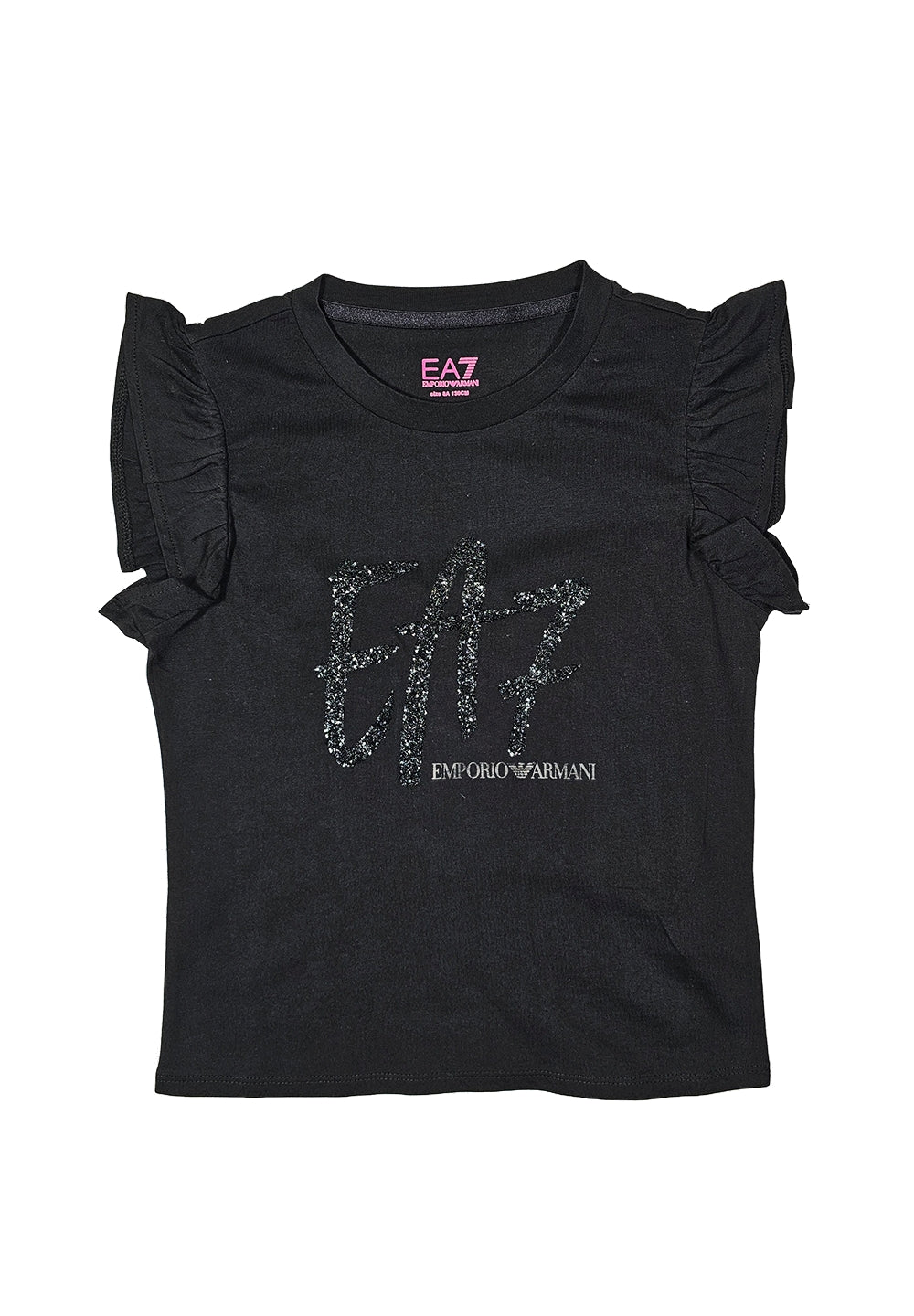 T-shirt nera per bambina - Primamoda kids