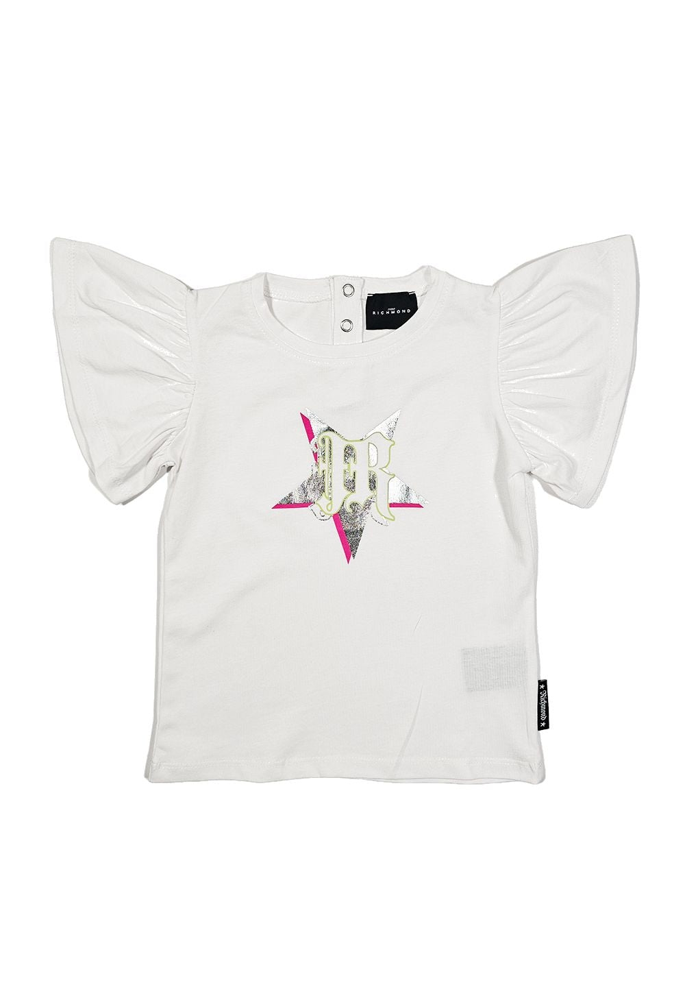 T-shirt bianca per neonata - Primamoda kids