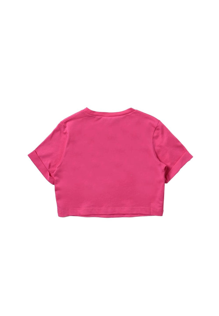 T-shirt fuxia per bambina - Primamoda kids