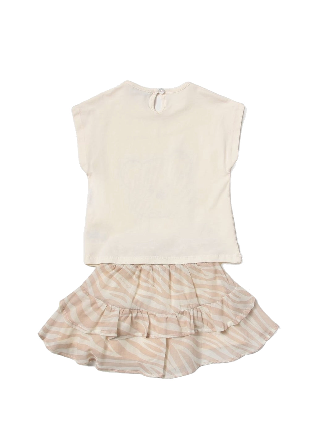 Completo beige per bambina - Primamoda kids