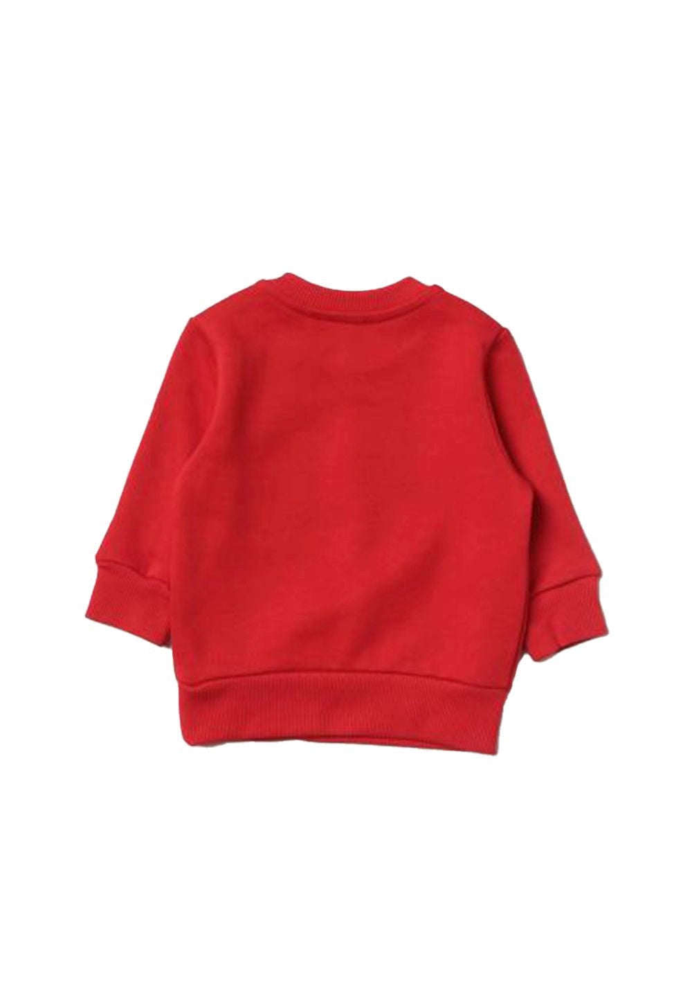 Felpa girocollo rossa per bambino - Primamoda kids