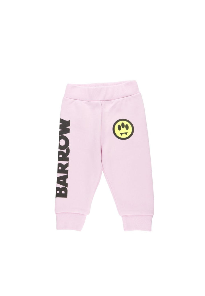 Pantalone felpa rosa per neonata - Primamoda kids