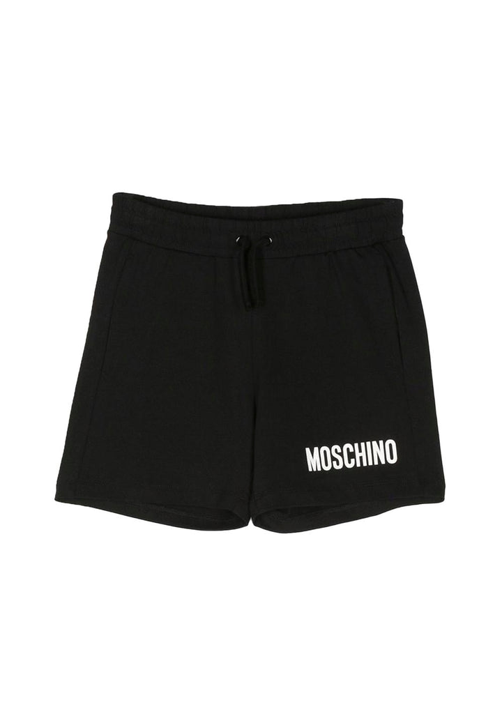 Short felpa nero per bambina - Primamoda kids